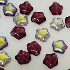 【PICK-C035】チェコビーズ スター