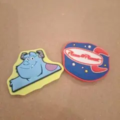 【中古品】ピクサー ラバーマグネット 2個