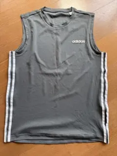 adidas CLIMATITE ノースリーブ グレー