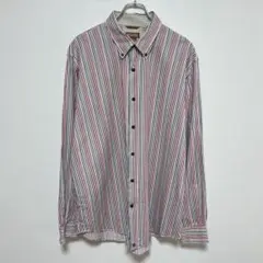 MICHAEL KORSボタンダウン 長袖シャツ　ストライプシャツ　ゆったり