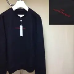 新品 52 マルジェラ 21ss 反転ロゴ スウェット 黒赤 919