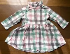 H&M チェックワンピース　68cm