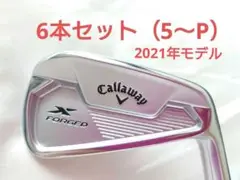 【2021年モデル】キャロウェイ X フォージド スター アイアン6本セット
