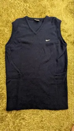 Nikegolf ニットベスト 00sタグ トルコ製 ウール100