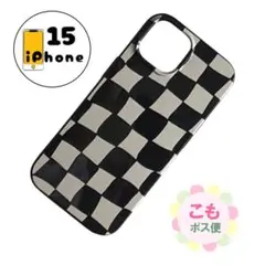 【割引有り】iPhone15 ケース　カバー　スマホケース　白　黒