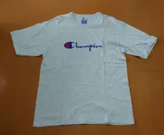 Champion　Tシャツ　グレー　Lサイズ　①
