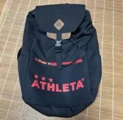ATHLETA アスレタ　リュック　カバン　バッグ　ブラック　バックパック