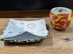 未使用あり阿部誠　大皿小中皿長皿マグカップゴブレットカップ笠間焼き7点セット 2017年11月 阿部誠新作入荷 | うつわや季器楽座Web-page