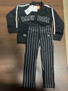 BABY DOLL トレーナーセット 100cm ブラック