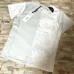 【新品】1PIU1UGUALE3 RELAX／MIX ペイズリー柄 Tシャツ M