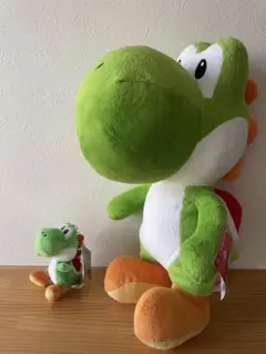 スーパーマリオ　ヨッシー　マスコット　BIGぬいぐるみ　セット