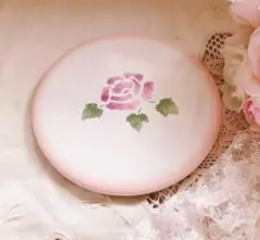 お値下げ♡マニー♡ローズ鍋敷き陶器イマンダイアナローズバスケット薔薇ニトリイケア