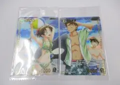 遠山和葉 服部平次　セット　プロモ　チャレンジ戦　コナンTCG　未開封