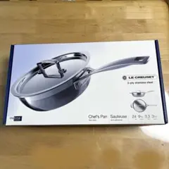 ル・クルーゼ 3-ply stainless steel フライパン 24cm