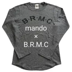 希少 mando×BRMC デザインプリントカットソー マンド マンドゥ