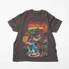 【即発】美品 MARVEL 半袖Tシャツ XL相当　グレー　1674