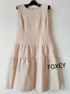 ☆FOXEYフォクシーワンピースピンク系40☆