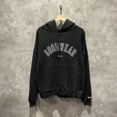 新品未使用 GOOD WEAR グッドウェア フロントロゴ フーディー M