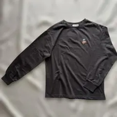 ［新品・未使用品］クレヨンしんちゃん 刺繍ワンポイント長袖Tシャツ 140