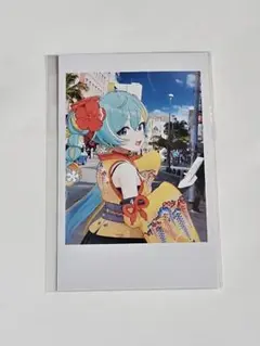 3470☆初音ミク‪✿沖縄限定‪✿ちゅらミク、スタンプラリー、チェキ