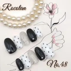 ★SALE15日まで★【No,48】ネイルチップ サイズ/チップ変更可