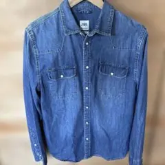 ZARA リラックスフィット デニムシャツ