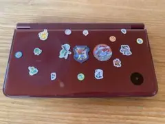 DS i ワインレッド +カセット3種（ポケモン・マリオ・ファミスタ）
