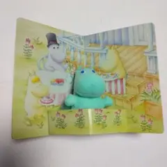 ムーミン ぬいぐるみ、バックレイアウト付き
