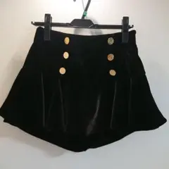 韓国 j.janeゴルフ Velvet button flowerスカート
