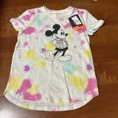 【新品未使用】ミッキーマウス　ディズニー　Magic print T 130