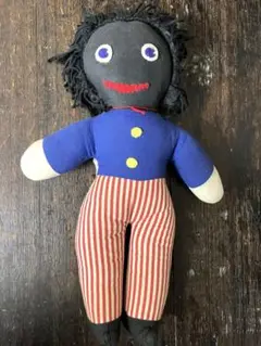 ヴィンテージ 喋る ゴーリー人形 年代物 Golliwog ぬいぐるみ ヴィンテージ 喋る ゴーリー人形 年代物 Golliwog ぬいぐるみ