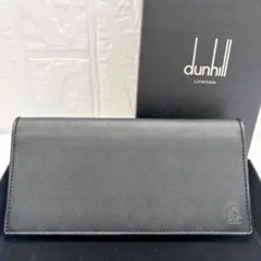 dunhill ダンヒル ウィンザー 長財布 黒　レザー　L2PA10A　PCV