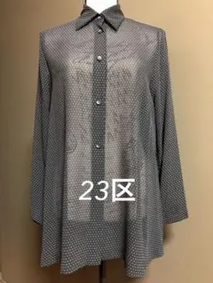 23区　ブラウス　シアー　38（M）