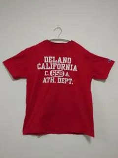 Champion チャンピオン　半袖Tシャツ　赤色　Mサイズ