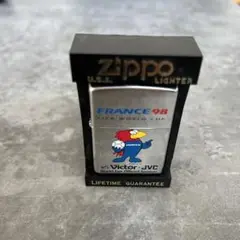 ★未使用★フランス98FIFAワールドカップZIPPO&キーホルダー3ー3321 ZIPPO (ジッポ) ZIPPO 98年 フランス ワールドカップ