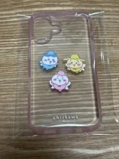 お盆セール【未使用】ちいかわ ハチワレ うさぎ iPhone16 ケース　ピンク