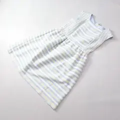 TOCCA トッカ ツイード ワンピース 水色
