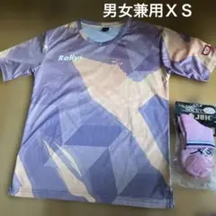 Rally's 幾何学模様ウェア XS JUICソックス22〜24cmセット
