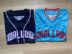 SWALLOWS ユニフォーム　２枚セット