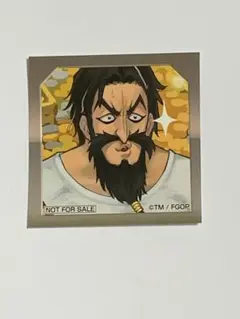 FGO 最終再臨展　ステッカー　エドワード・ティーチ　ライダー