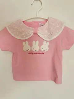 新品タグ付き miffyTシャツ ピンク 『80cm』