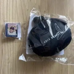 オリックスバファローズ ファンクラブ特典 宮城大弥 ピンバッジ シリコンがま口