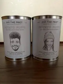 AND THE FRHET 空き缶　２缶セット　 アンドザフリット