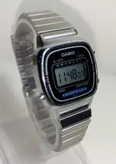 ★CASIO チプカシ　LA670W シルバー 電池交換済み