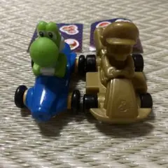 ゴールドマリオ、ヨッシー2つセット☆マリオカート