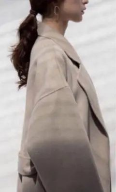 Na.e Allure Coat アリュールコート グレージュ ショートコート