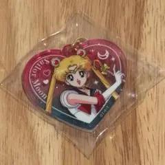 セーラームーン ローソン　ハートラメ アクリルキーホルダー　ムーン