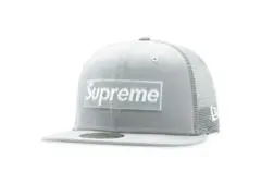 【Supreme 完売商品】グレー トラッカーキャップ サマーシーズン2024
