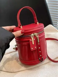 SHEIN 赤 レッド ショルダーバッグ ハンドバッグ