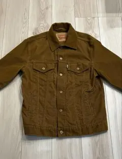 Levi Strauss & Co. ブラウンデニムジャケット M コーデュロイ